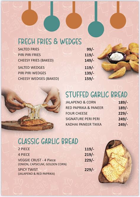 Menu at Chicago Pizza & Cafe, Shilaj