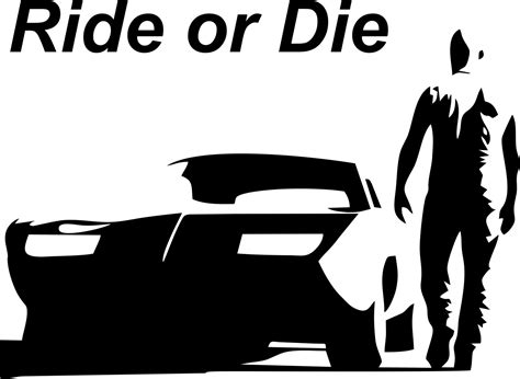 Shadow-Walls Small Vin Diesel-Ride or Die Vinyl Car Stickers For Sides ...