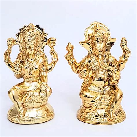 Send Metallic Lakshmi Ganesha Online - DW24-113659 | Giftalove