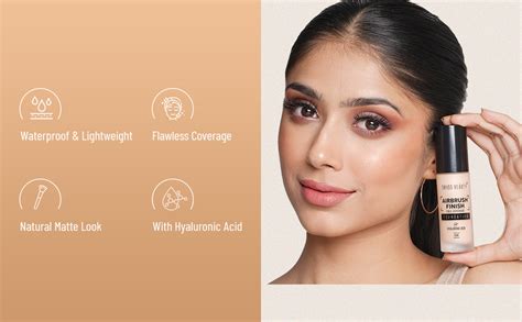 Swiss Beauty Airbrush Finish Lightweight Foundation | Full Coverage ...