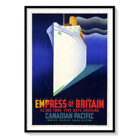 Buy Canada III Travel Poster Vintage Art & Prints Online India at Best ...