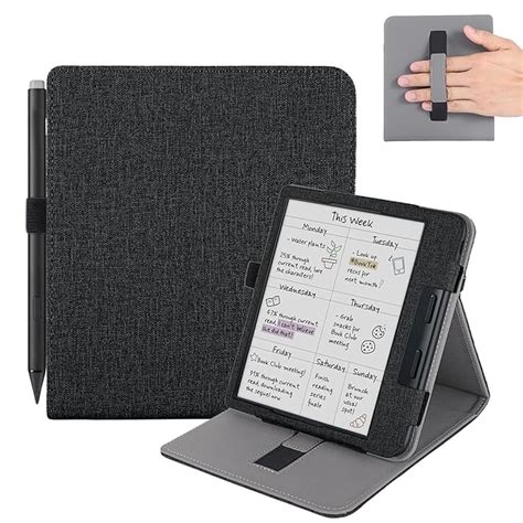 Vakarey for Kobo Libra Colour Case with Pen Holder,Sleep Cover for Kobo ...