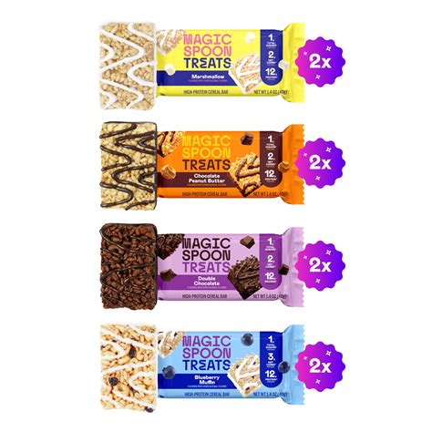 Amazon.com: MAGIC SPOON Treats - High Protein Bars, Low Carb, Keto ...