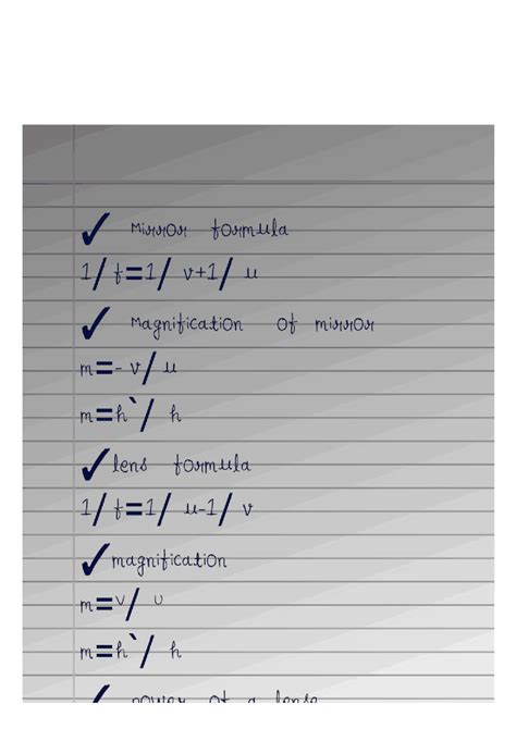 Image result for Basic Physics Formula Chart