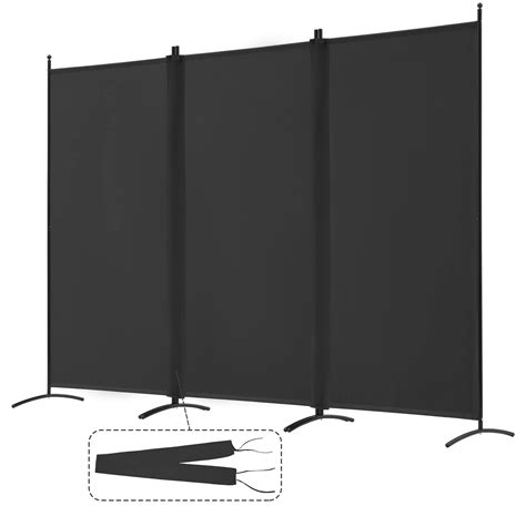 Buy Room Divider, 3 Panel Folding Partition Privacy Screens ...