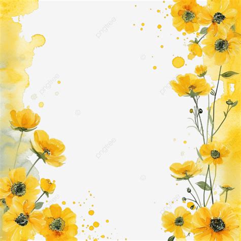 Image result for Yellow Splash Transparent Border