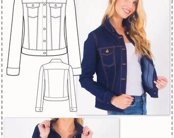 Image result for Jean Jacket Pattern