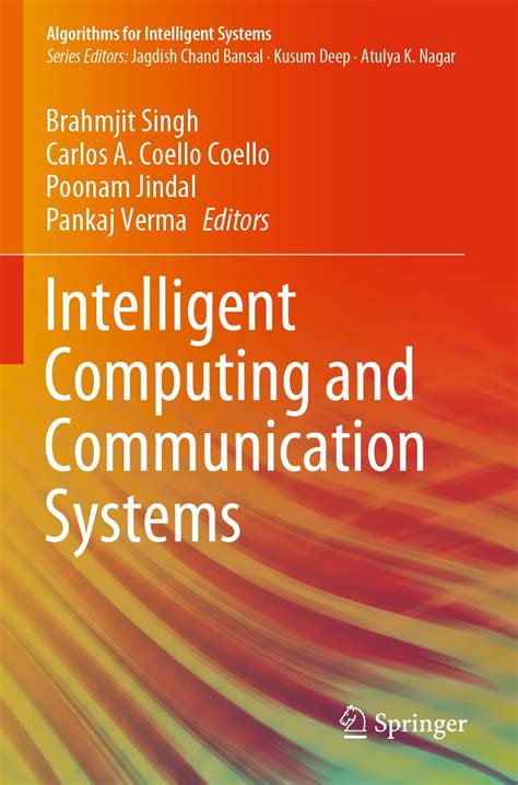 Buy Intelligent Computing and Communication Systems (Algorithms for ...