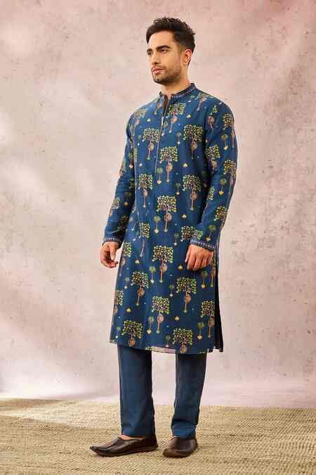 Buy Designer Kurta for Men Online | Aza Fashions