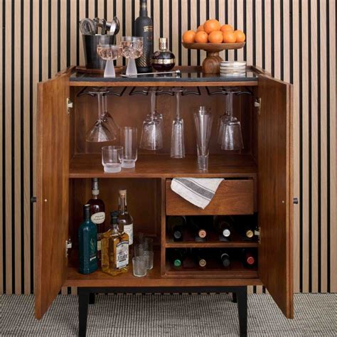 Mid Century Modern Bar Cabinet
