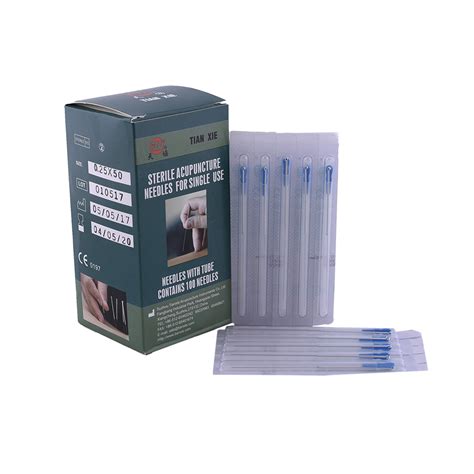 Ramdev Acupressure Products Acupuncture Needles (Size:25*50) Pack of ...