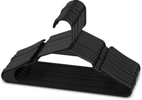 Sharpty Plastic Clothing Notched Hangers Ideal for Everyday Standard ...