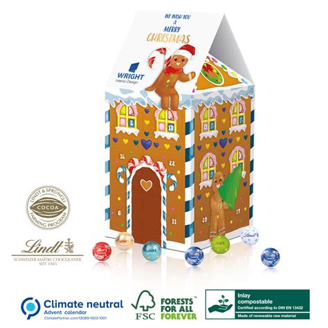 Lindt XL House Advent Calendar | Advent Calendars - Distinctive ...