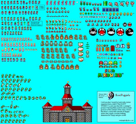 mario sprites - Mario world