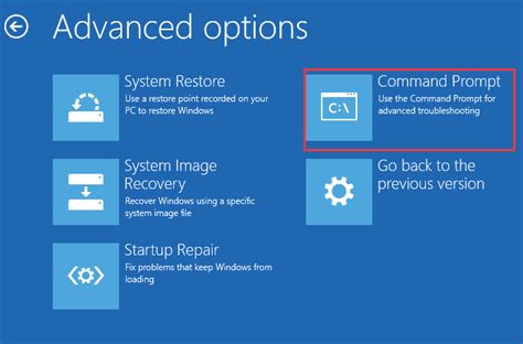 Image result for Boot to Command Prompt From USB Drive for Windows 10