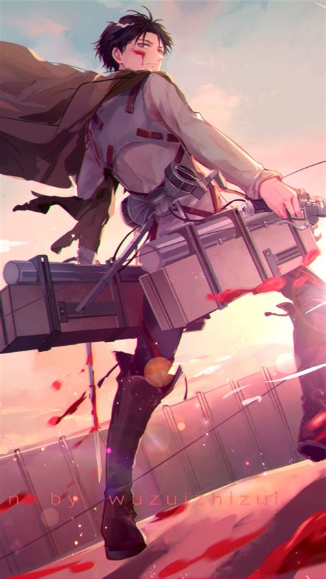 Wallpaper 4k Anime Levi Levi Titan Attack Ackerman Wallpaper Wallpapers ...