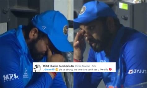 T20 World Cup: Rohit Sharma In Tears After India Loses To England; Fans ...