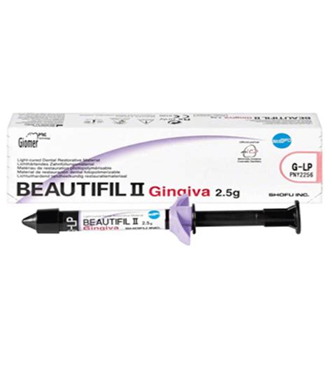 Shofu Beautifil II Gingiva (2.5gm) Dental Composite Syringe – Dental Prod