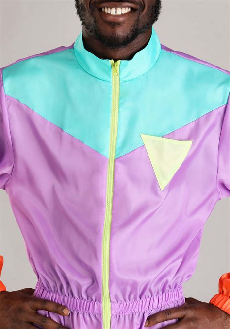 80's Purple Tracksuit Men's Costume | 80's Costumes