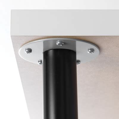 OLOV leg, adjustable, black - IKEA