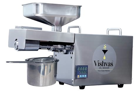 VISHVAS OIL MAKER-YOUR EASE MANTRA WITH DEVICE Oil Maker Machine Vi ...
