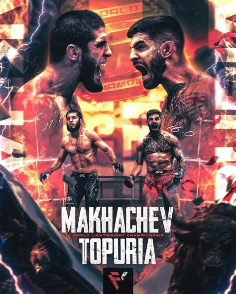 Full Violence ™ | Islam Makhachev vs. Ilia Topuria. A real super-fight ...