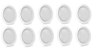 Buy CORVI 6W LED Light, White, Round Online at Low Prices in India ...