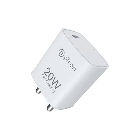 pTron Original 20W Type C iPhone Charger, Fast Charging Compatible wit ...