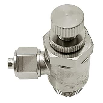 ATORSE™ Full Copper Pneumatic Flow Control Valve Air Valve Throttle 4X1 ...
