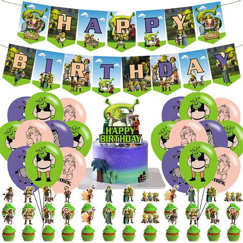 Buy Shrek Birthday Party Supplies,Birthday Party for Shrek,Shrek Party ...