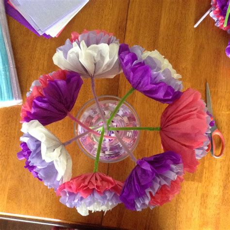 Image result for Easy Tissue Paper Flowers Tutorial