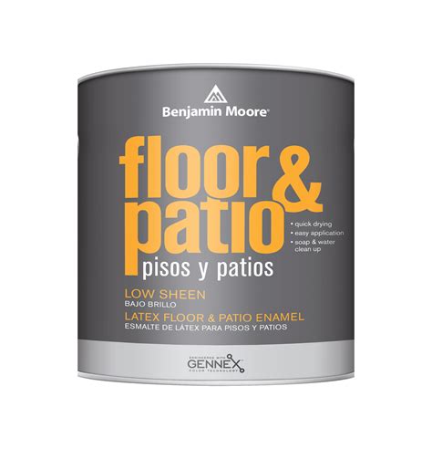 Benjamin Moore® Floor & Patio Low Sheen Enamel RM White Quart ...