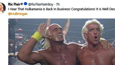 Ric Flair congratulates wrestler Hulk Hogan’s return to WWE | Charlotte ...