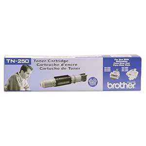 BROTHER TN250 Toner Cartridge - Retail Packaging, Black, Standard ...