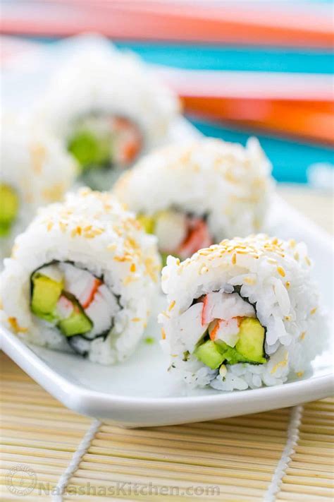 Sushi Rice and California Rolls Recipe