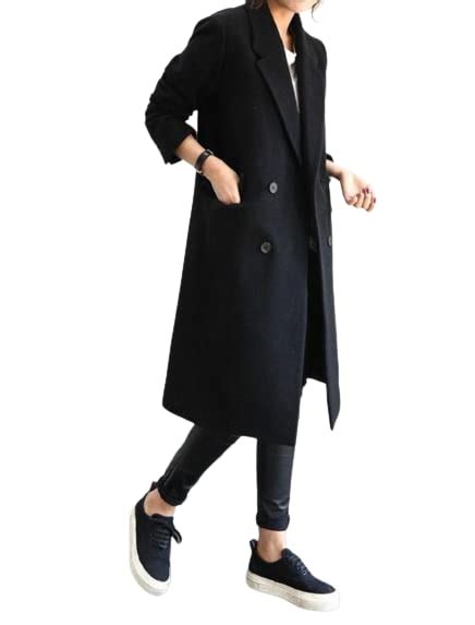 Buy Generic Girl's Woollen Coat Black Xs at Amazon.in