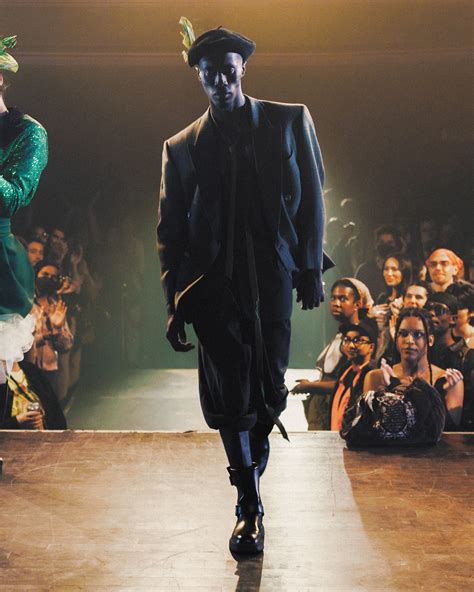 Prince Sayeed Telfar Miyake Mugler | History Maker! You’re looking at the highest-paid runway ...