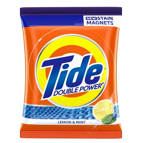 Tide Plus Double Power Detergent Washing Powder Lemon & Mint 2kg ...