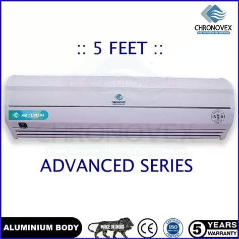 5 Feet Air Curtain - Premium Aluminium Body | High-Quality Airflow