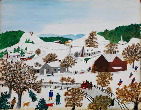 Blacksmith Shop - Maud Lewis - Folk Art Painting by Maud Lewis | Buy ...