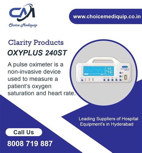 Clarity Medical Equipment Suppliers in Hyderabad - Choice Mediquip