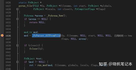 Pycparser Tutorial 的图像结果