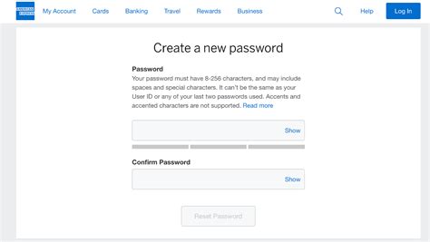 Forgot Password | American Express
