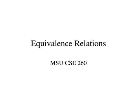 Image result for Equivalence Relations Tutorials
