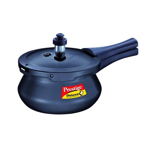 Prestige Deluxe Plus Hard Anodized Handi Pressure Cooker | Induction C ...