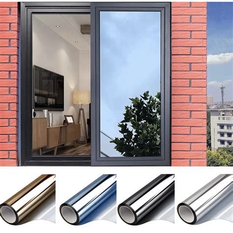 Window Film Privacy Glass Sticker for Glass Window One Way Wall Window ...