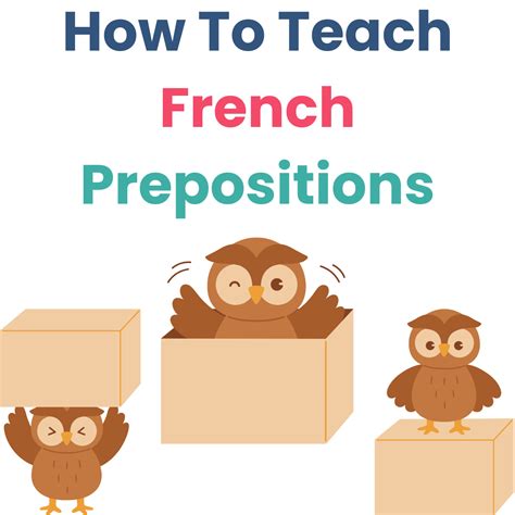 3 Fun & Effective Ways to Teach French Prepositions of Place to ...