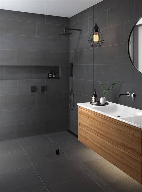 Dark Gray Bathroom Floor Tile – Flooring Tips