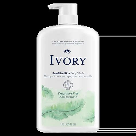 Ivory Mild & Gentle Fragrance-Free Body Wash