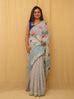 Stunning Pastel Handloom Linen Jamdani Saree: Elegant & Ethereal